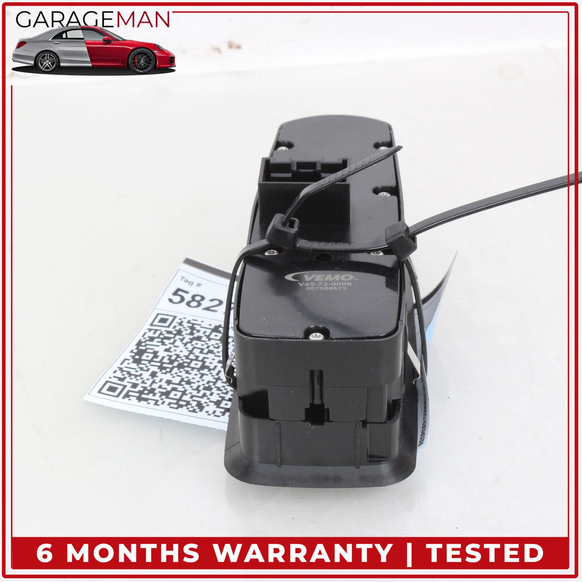2010-2016 Porsche Panamera 970 Front Left Door Master Window Control Switch OEM