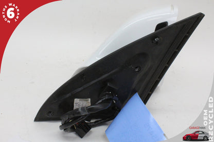 2011-2015 Audi Q7 Front Right Side Door Rear View Mirror White 4L1857410CL OEM
