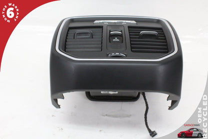 2015-2018 Porsche Macan 95B Rear AC Climate Control Seat Heated Vent w/ Trim OEM
