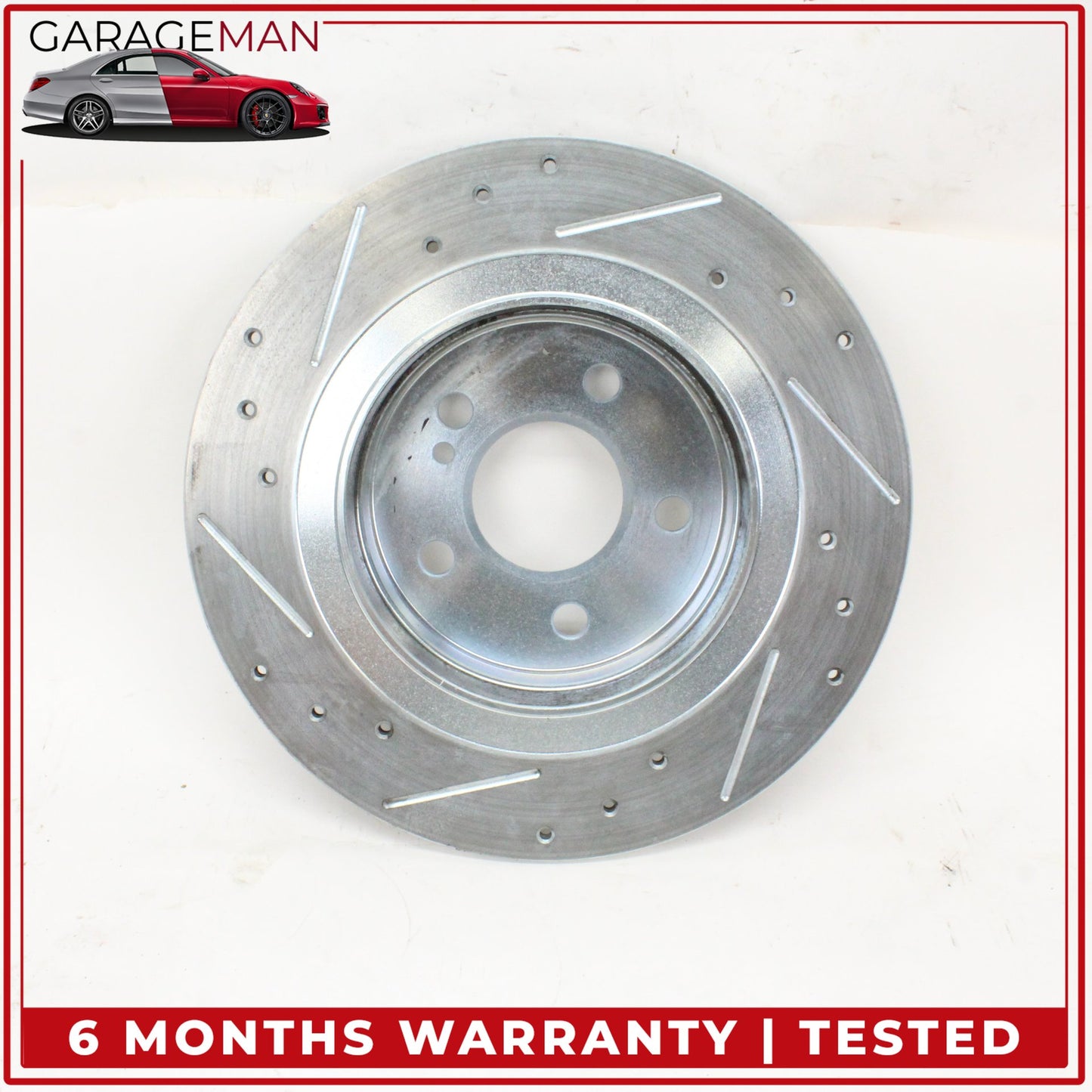 2008-2014 Mercedes W204 C250 Rear Left and Right Side Brake Rotor Disc Set OEM