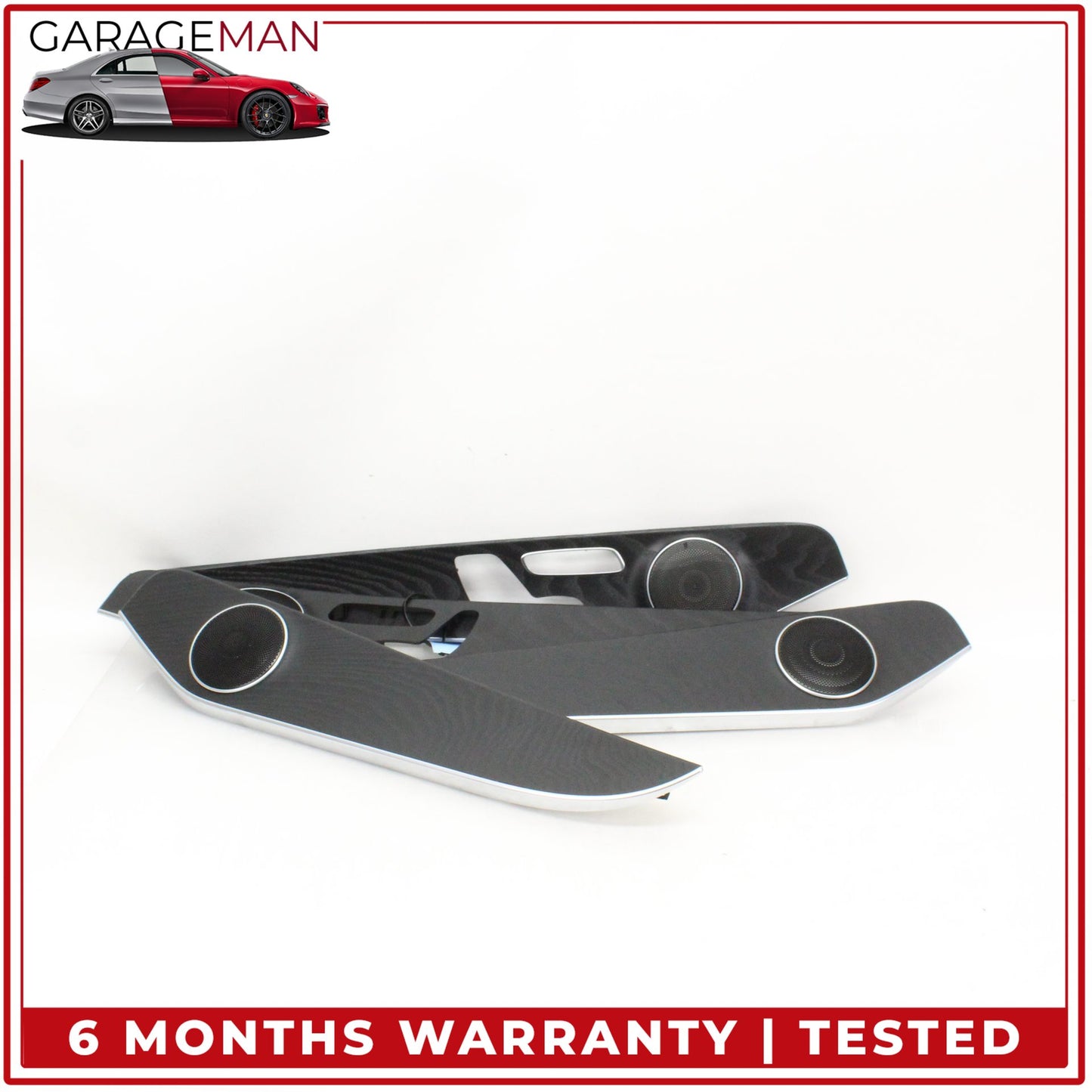 2015-2018 Mercedes W205 C300 Front and Rear Side Door Trim Panel Set of 4 OEM