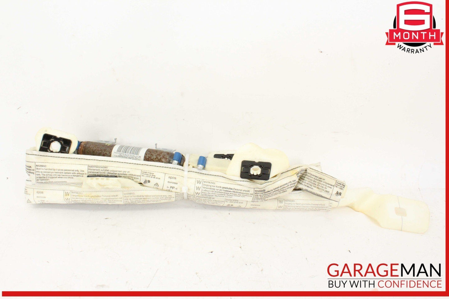 08-14 Mercedes W204 C300 C250 Left Driver Side Roof Curtain Airbag Air Bag OEM