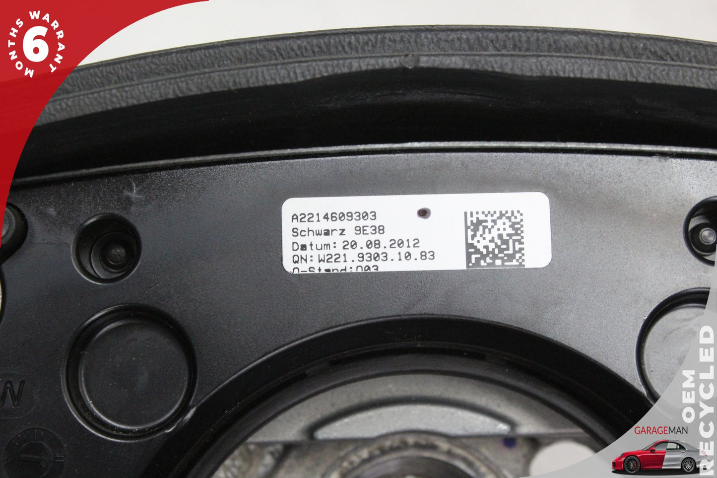 10-14 Mercedes-Benz S550 W221 Sedan Steering Wheel w/ Paddle Shifters 2214609303