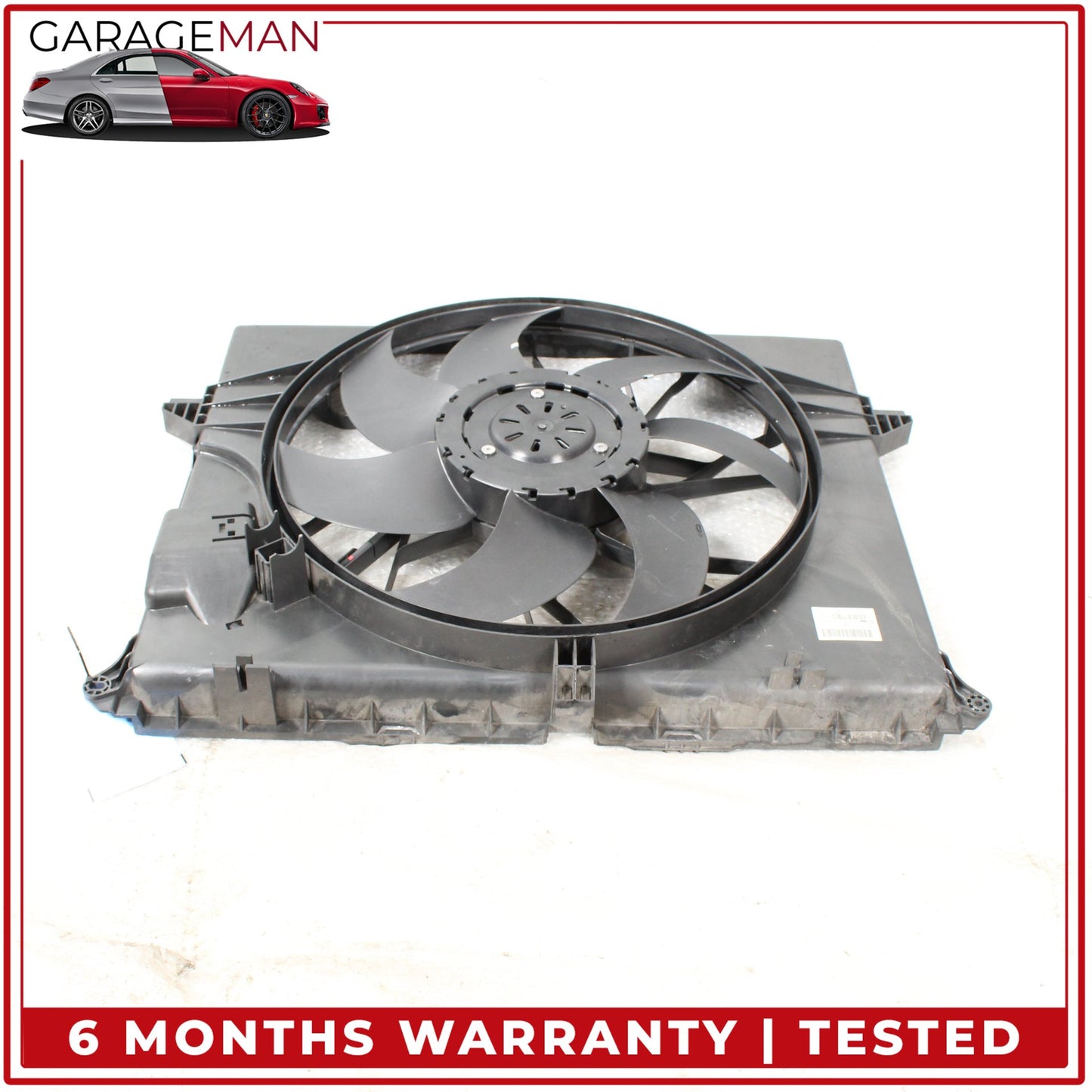 2006-2013 Mercedes W164 ML350 Engine Cooling Fan Motor Assembly 1645000493 OEM