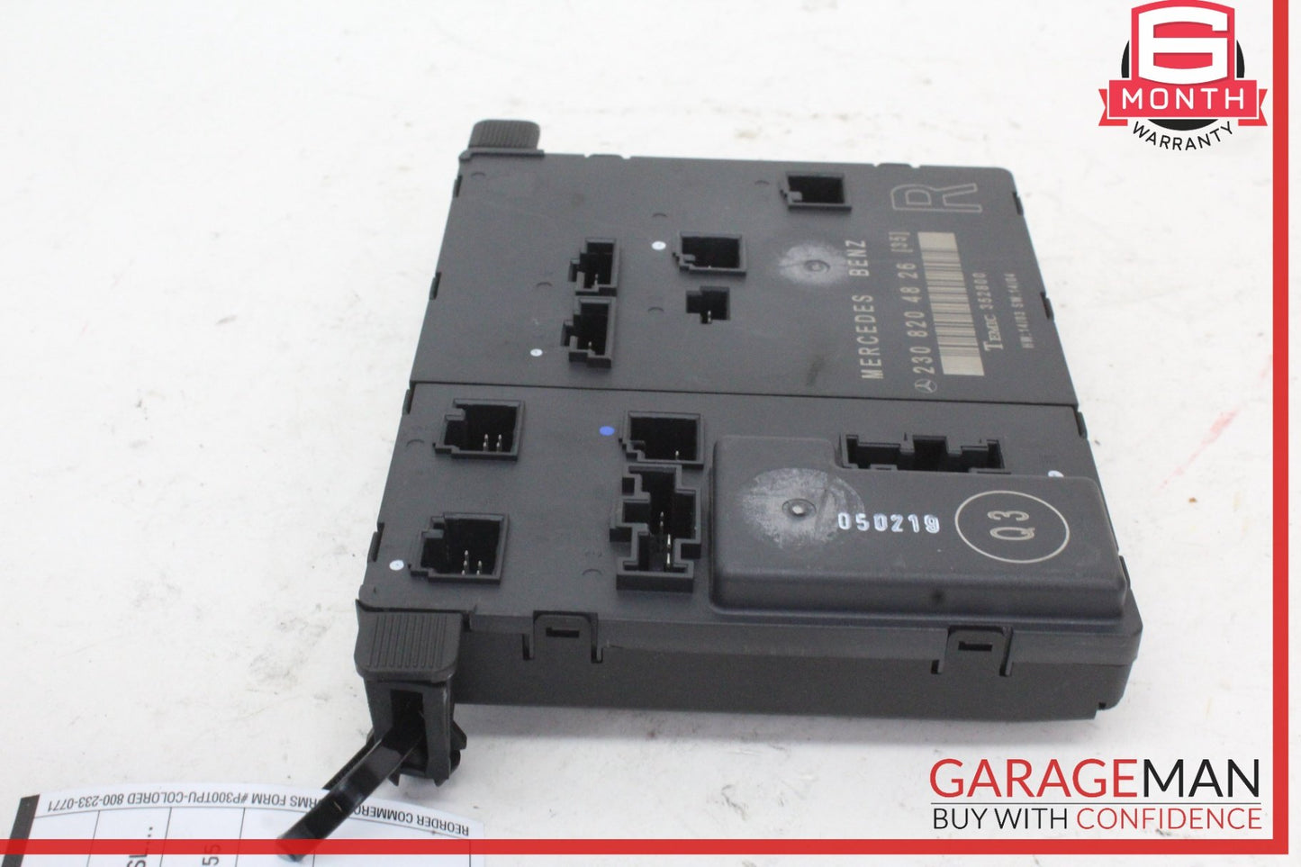 2003-2012 Mercedes SL500 R230 Right Front Door Control Module 2308204826 OEM