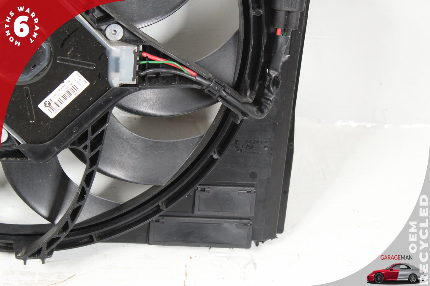 2017-2020 BMW 430i F36 Engine Radiator Cooling Fan Motor Assembly 8641947