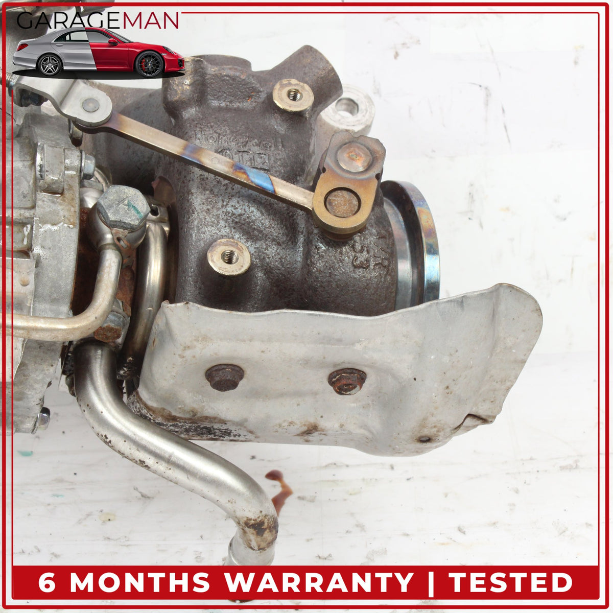 2016-2018 Infiniti Q50 Q60 3.0L Engine Left Side Turbocharger 144115CA0B OEM