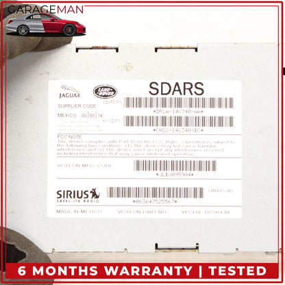 2013-2017 Land Rover Range Rover Sport L494 Sirius Satellite Radio Receiver OEM