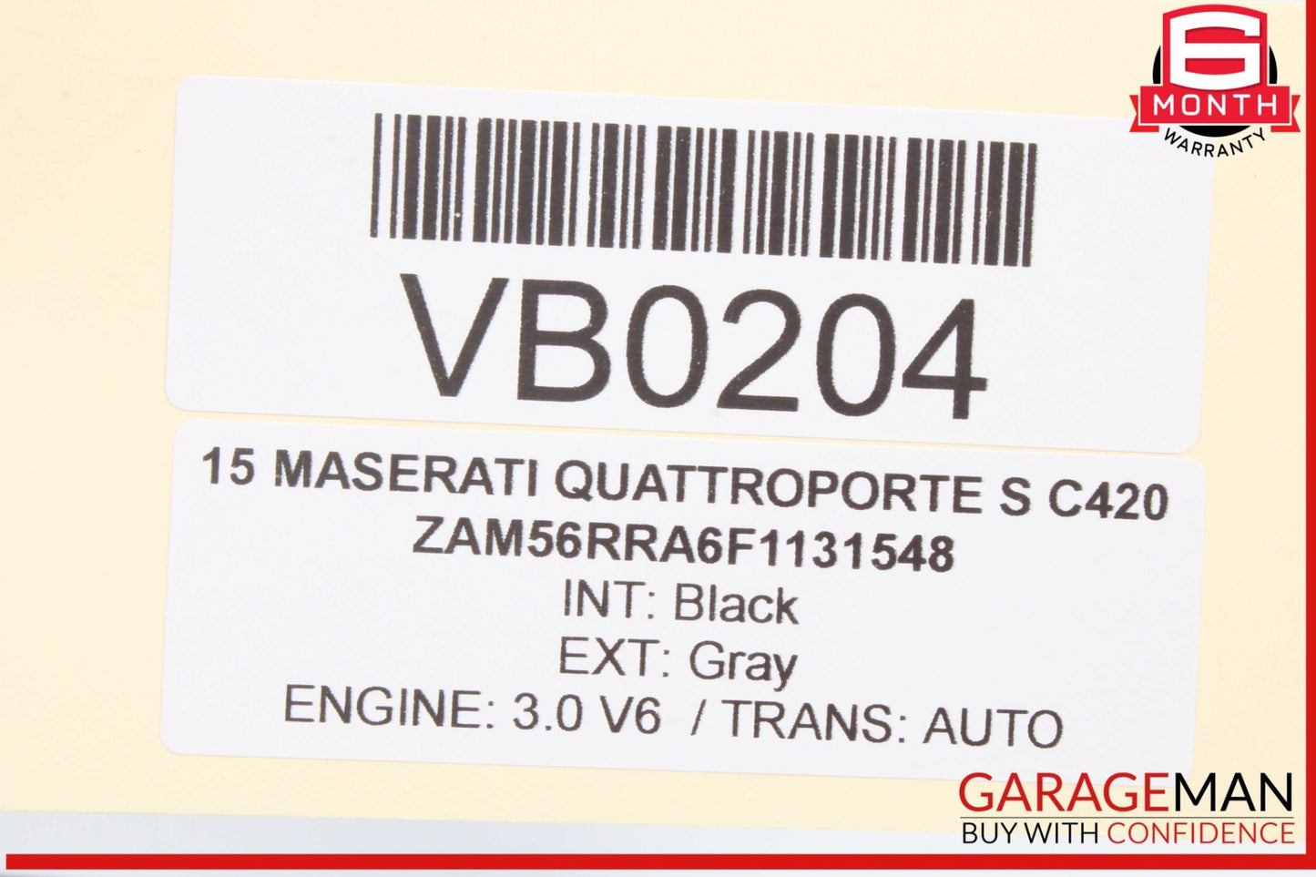 2014-2017 Maserati Quattroporte Combination Switch 670025007 OEM