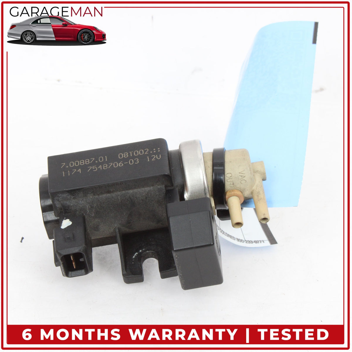 2007-2016 BMW 335i E90 Turbo Pressure Boost Solenoid Valve Converter OEM
