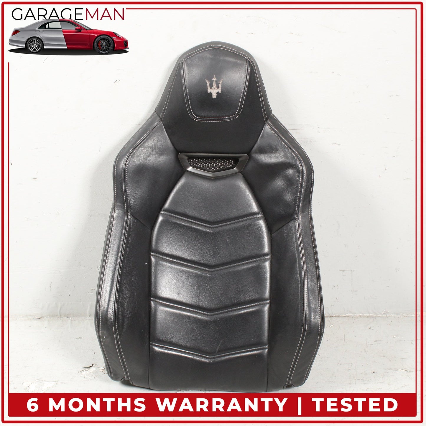 2013-2019 Maserati GranTurismo M145 Coupe Front Right Top Upper Seat Cushion OEM