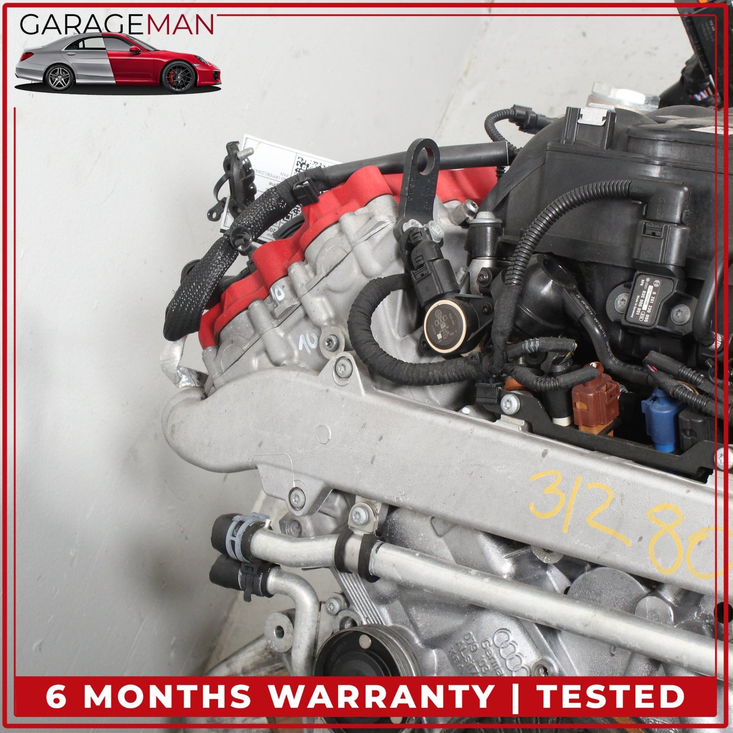 2013-2015 Audi RS5 8T AWD 4.2L V8 Engine Motor Assembly CFSA 55k OEM