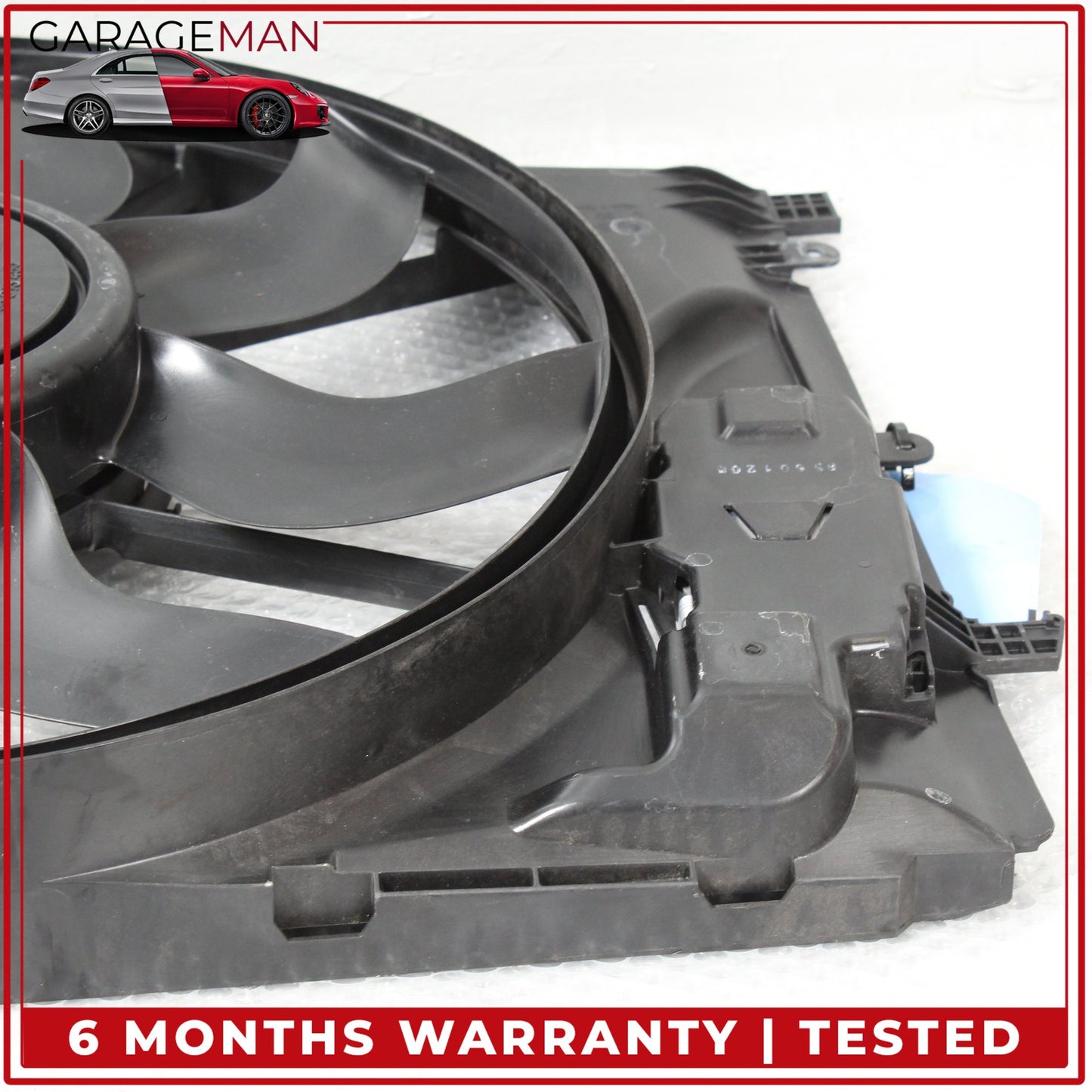 2008-2020 Mercedes W117 CLA250 Engine Radiator Cooling Fan Motor w/ Shroud OEM