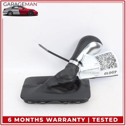 2012-2014 Mercedes W204 C250 Center Console Shifter Knob Boot Trim Cover OEM