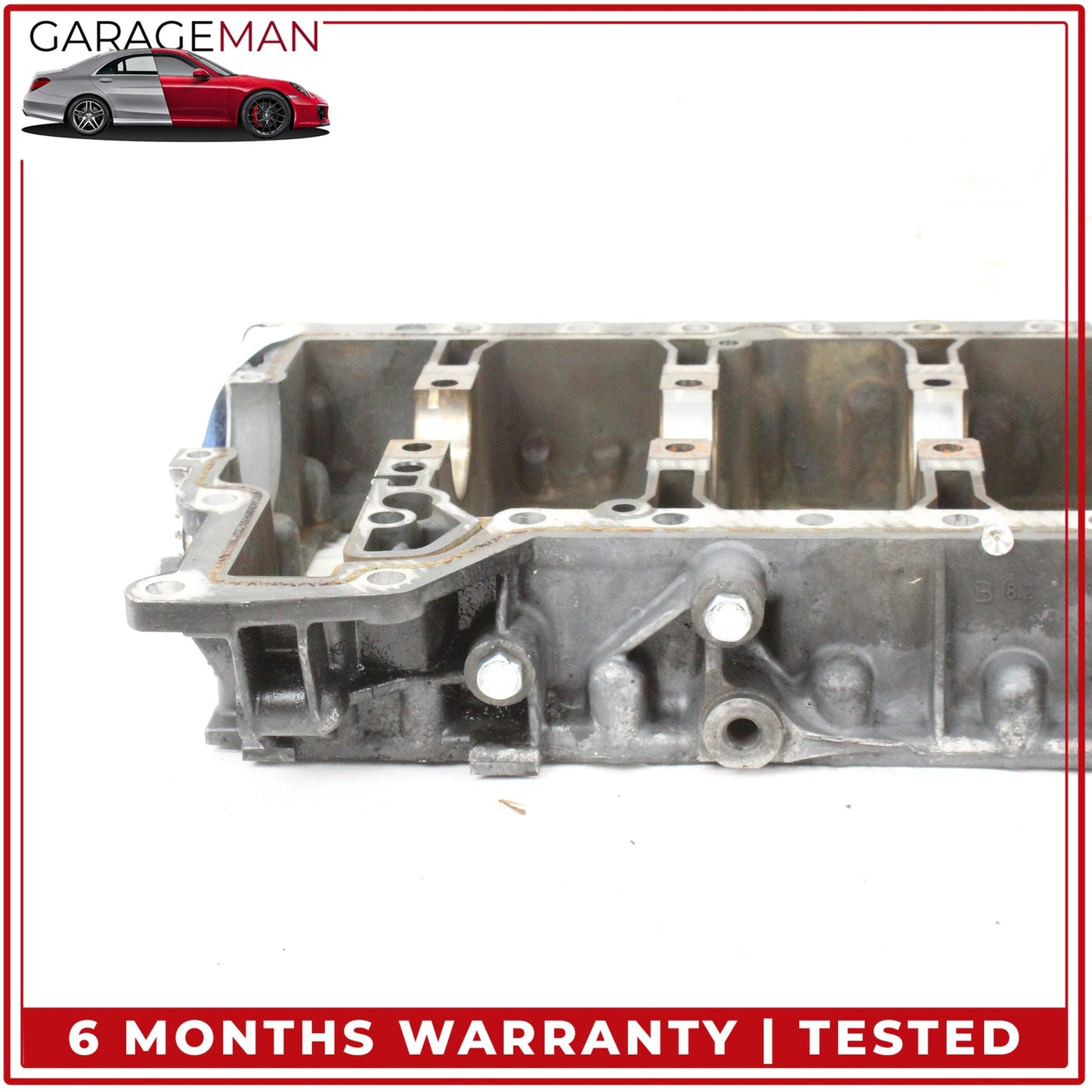 2011-2013 BMW 528i F10 N52 Lower Engine Crankshaft Housing 7558325
