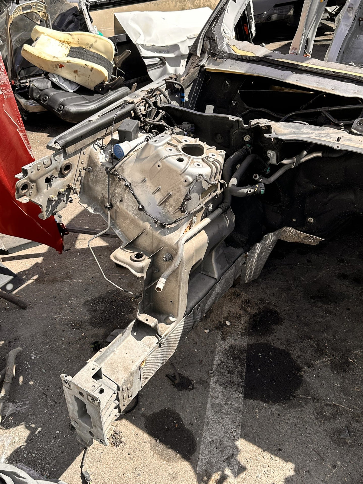 2013-2021 Land Rover Range Rover L405 Front Right Body Frame Apron Cut Off OEM