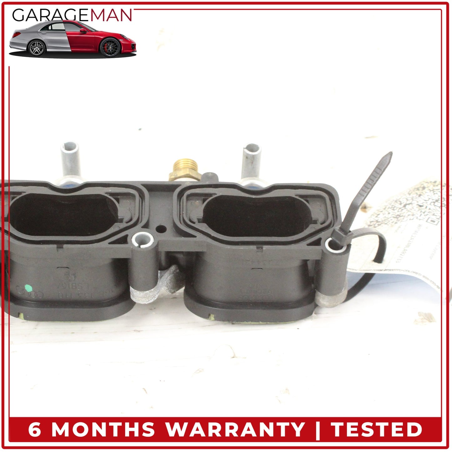 2011-2018 Porsche Cayenne 958 Audi Q7 Right Lower Intake Manifold w/ Bracket OEM