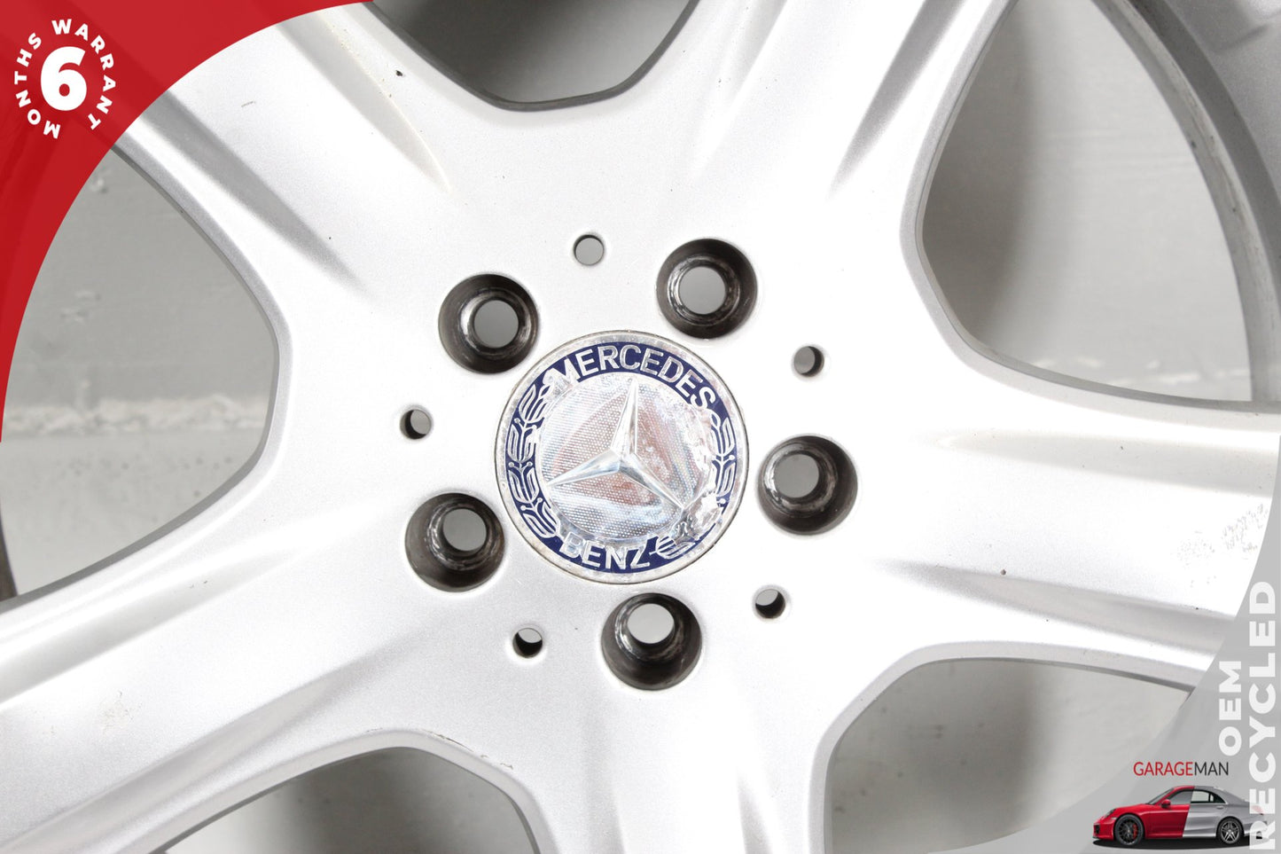 2006-2009 Mercedes W164 ML350 Front or Rear Wheel Rim 8JX19H2ET60 1644011202 OEM