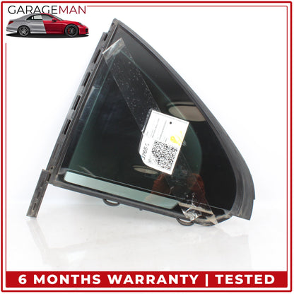 2015-2021 Mercedes-Benz C300 W205 Rear Left Door Fixed Window Glass A2057300555 OEM
