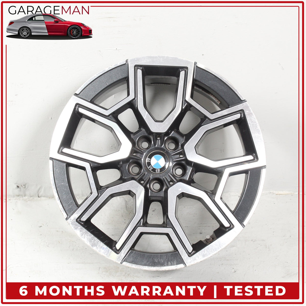 2023-2025 BMW X1 X2 Front or Rear Wheel Rim Style 867 8JX19H2 ET46 6898041 OEM
