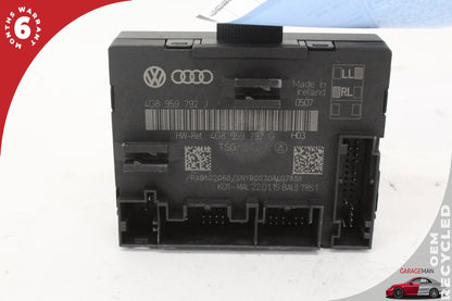 12-18 Audi A6 C7 Sedan Right Front Door Control Module 4G8959792G OEM