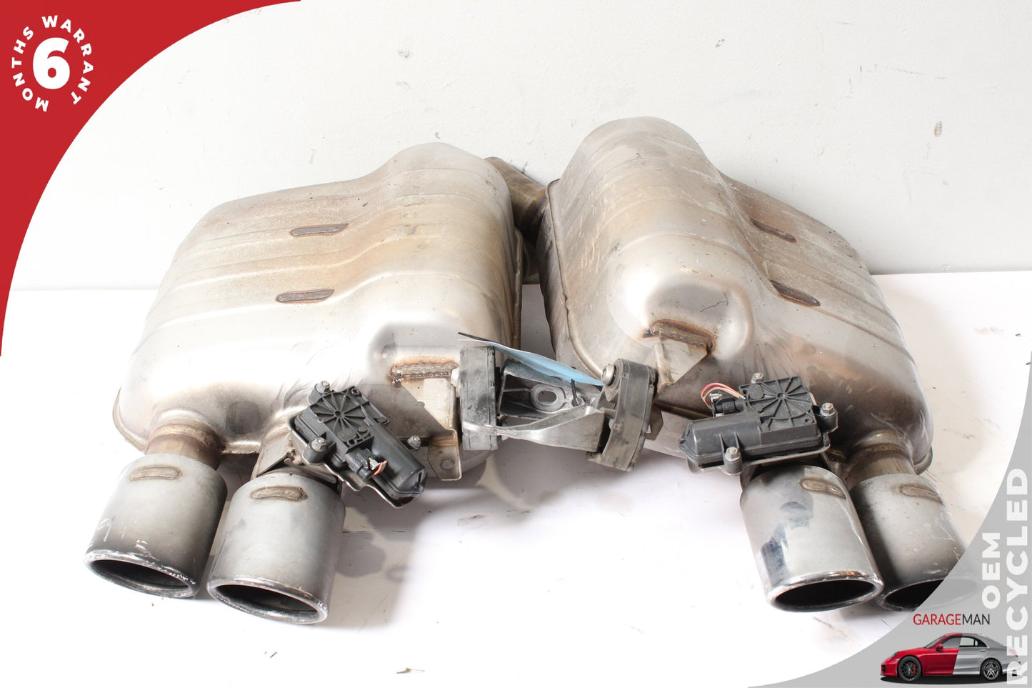 09-17 Audi SQ5 8R Exhaust Muffler Tail Pipe Set Left Right 8R0253611BD