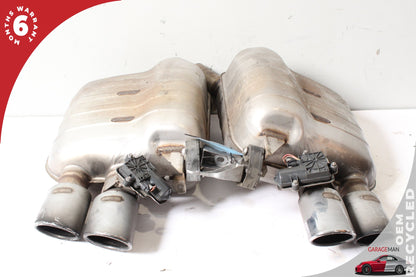 09-17 Audi SQ5 8R Exhaust Muffler Tail Pipe Set Left Right 8R0253611BD