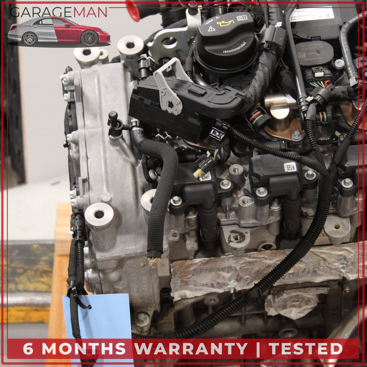 2019-2022 Mercedes-Benz A220 W177 2.0L I4 Engine Motor Assembly M260.920 15k OEM