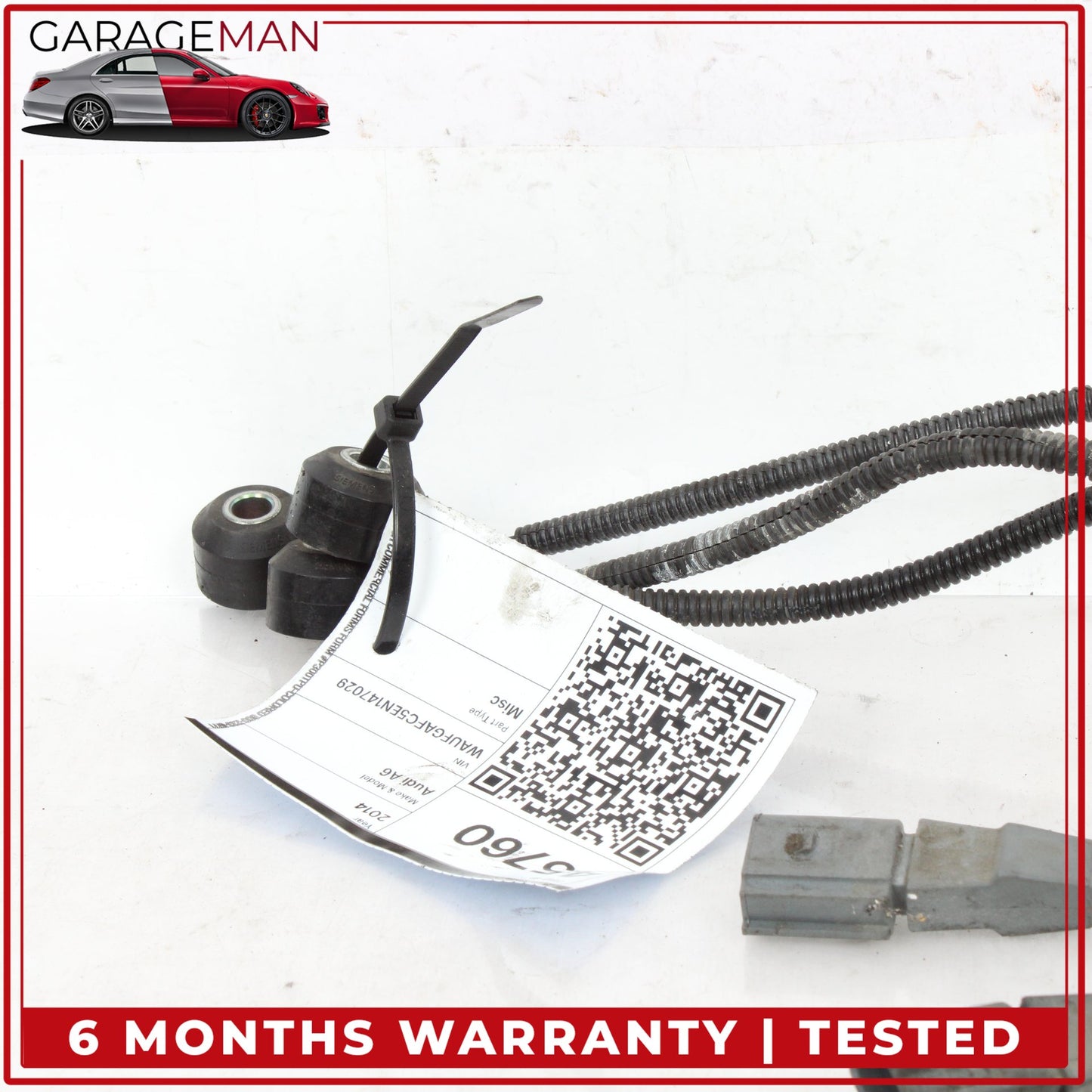 2005-2018 Audi A6 Q3 Q5 A3 A4 Porsche Cayenne Engine Knock Sensor Set of 3 OEM