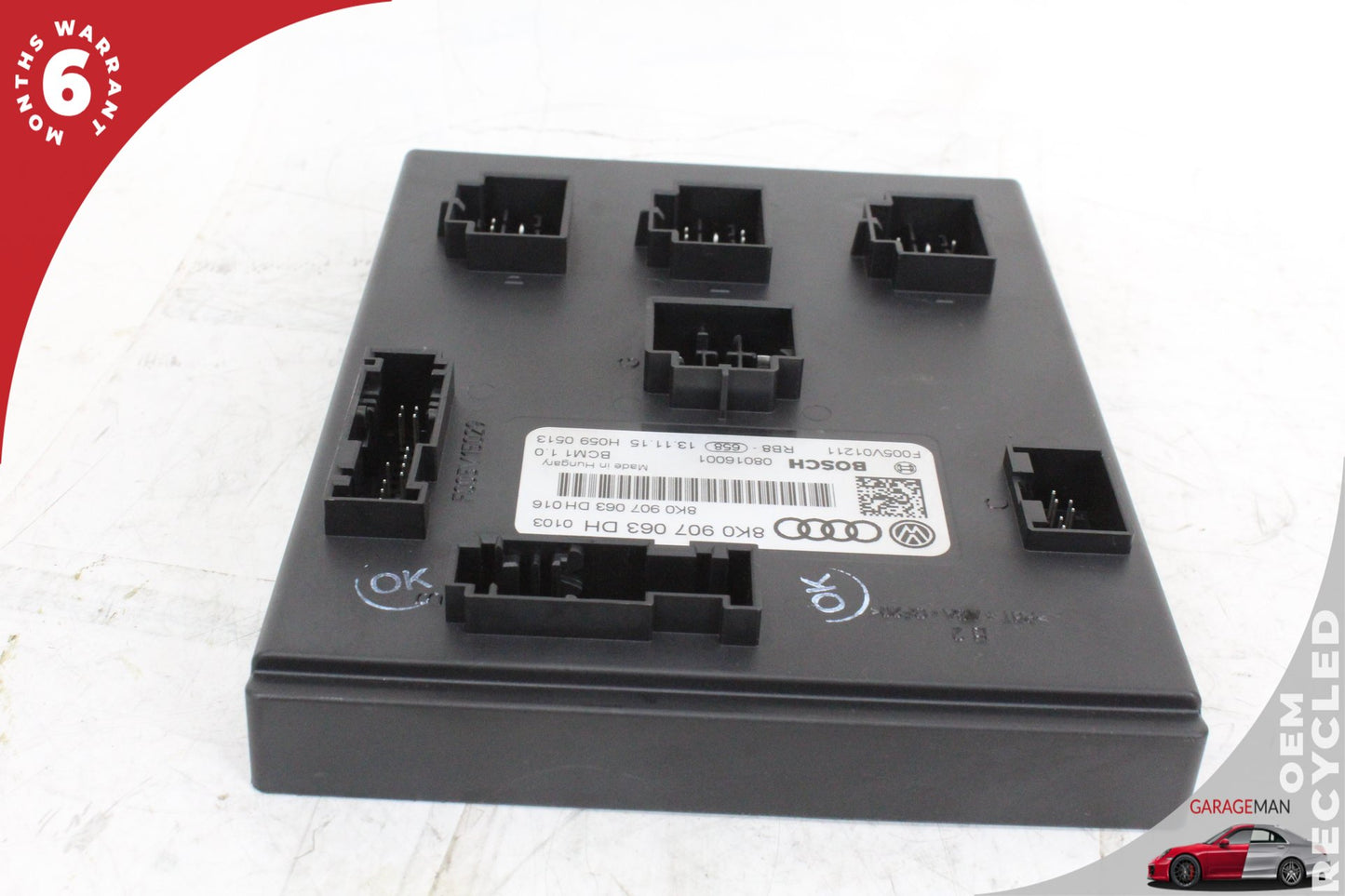 2009-2017 Audi SQ5 8R SUV Onboard Supply Control Module Unit 8K0907063DH Genuine