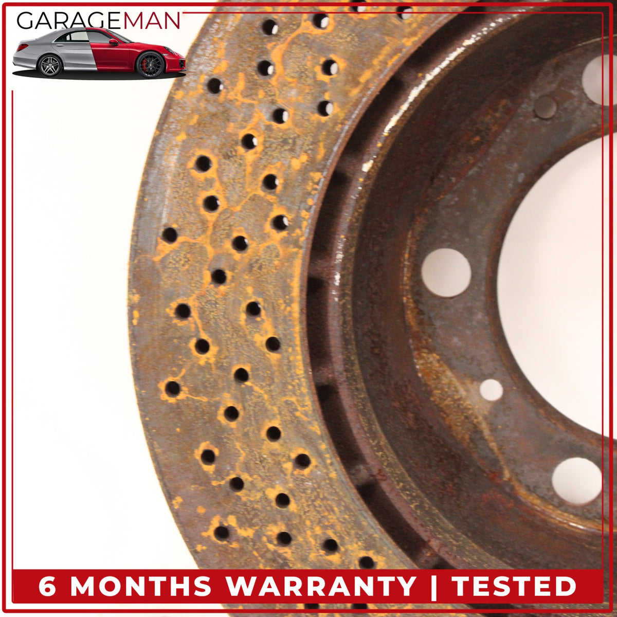 1999-2012 Porsche 911 Carrera 996 Rear Left and Right Side Brake Rotor Disc OEM