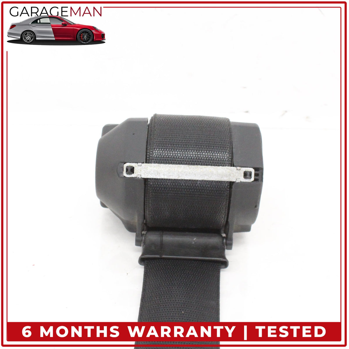 1999-2005 Porsche 911 996 Front and Rear Left Side Seat Belt Set Black OEM