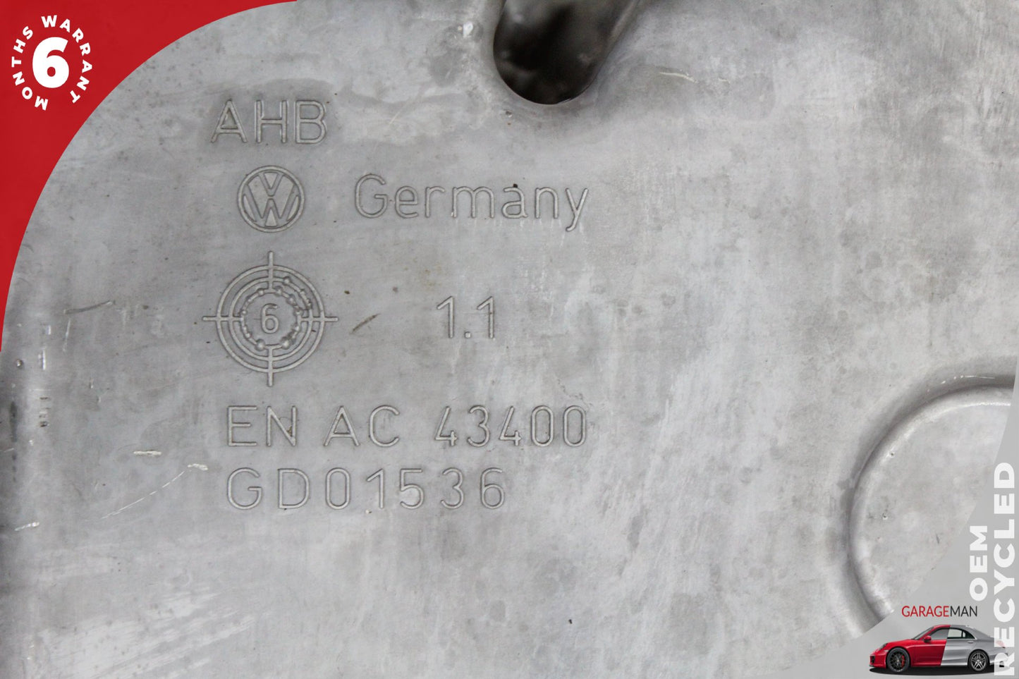 2007-2010 Porsche Cayenne 957 Audi Q7 Lower Engine Oil Pan w/ Oil Level Sensor