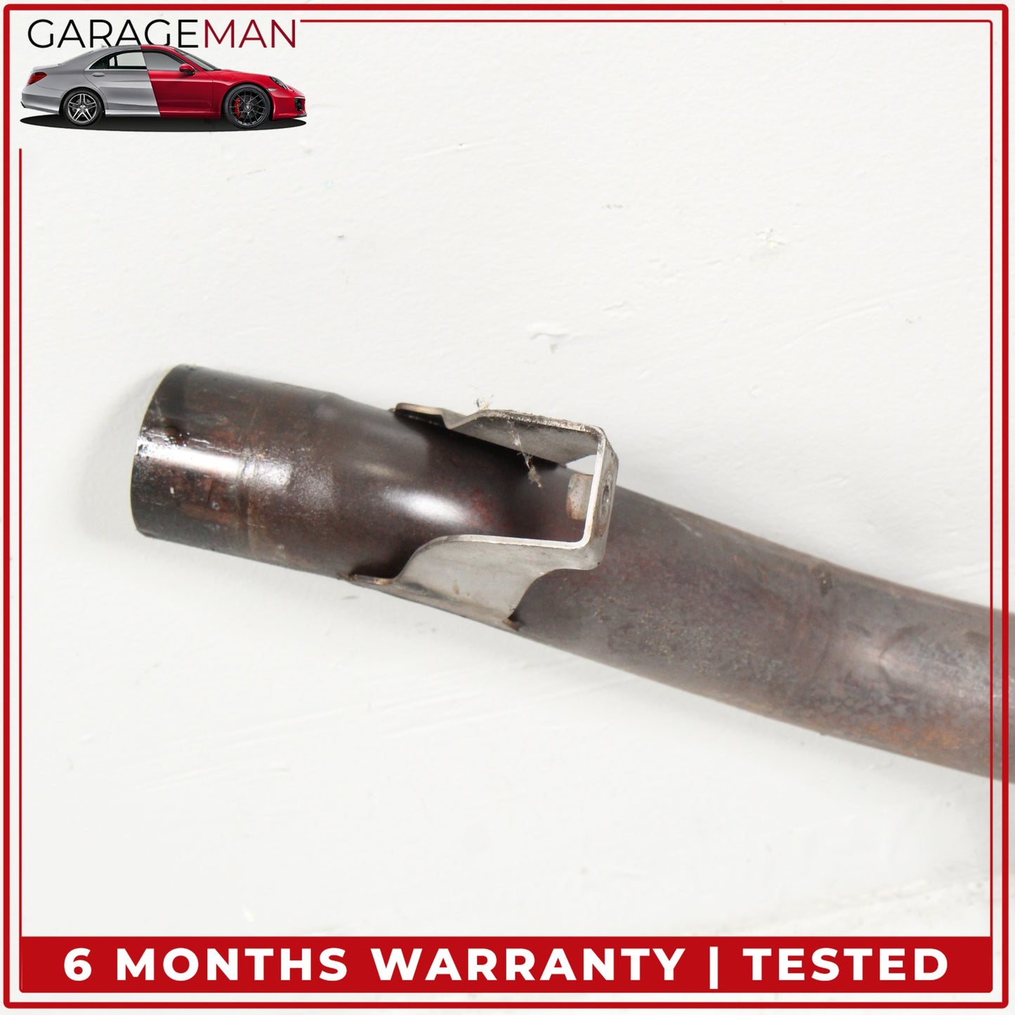 2011-2015 Audi Q7 SUV Left Driver Side Exhaust Downpipe Down Pipe 7P0253209 OEM