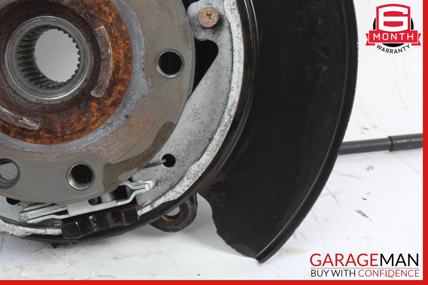 2007-2015 Audi Q7 4L 3.6 Rear Left Spindle Knuckle Wheel Hub 7L8505435 OEM