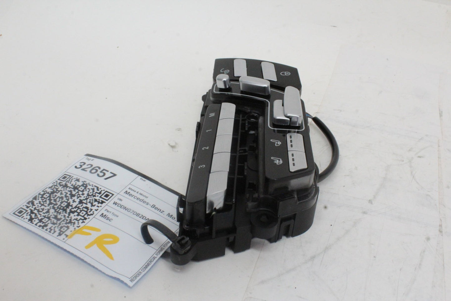 2007-2014 Mercedes-Benz S550 W221 Front Right Seat Control Memory Switch OEM