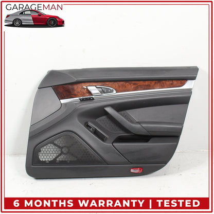 2010-2016 Porsche Panamera 970 Front Right Side Interior Door Trim Panel OEM
