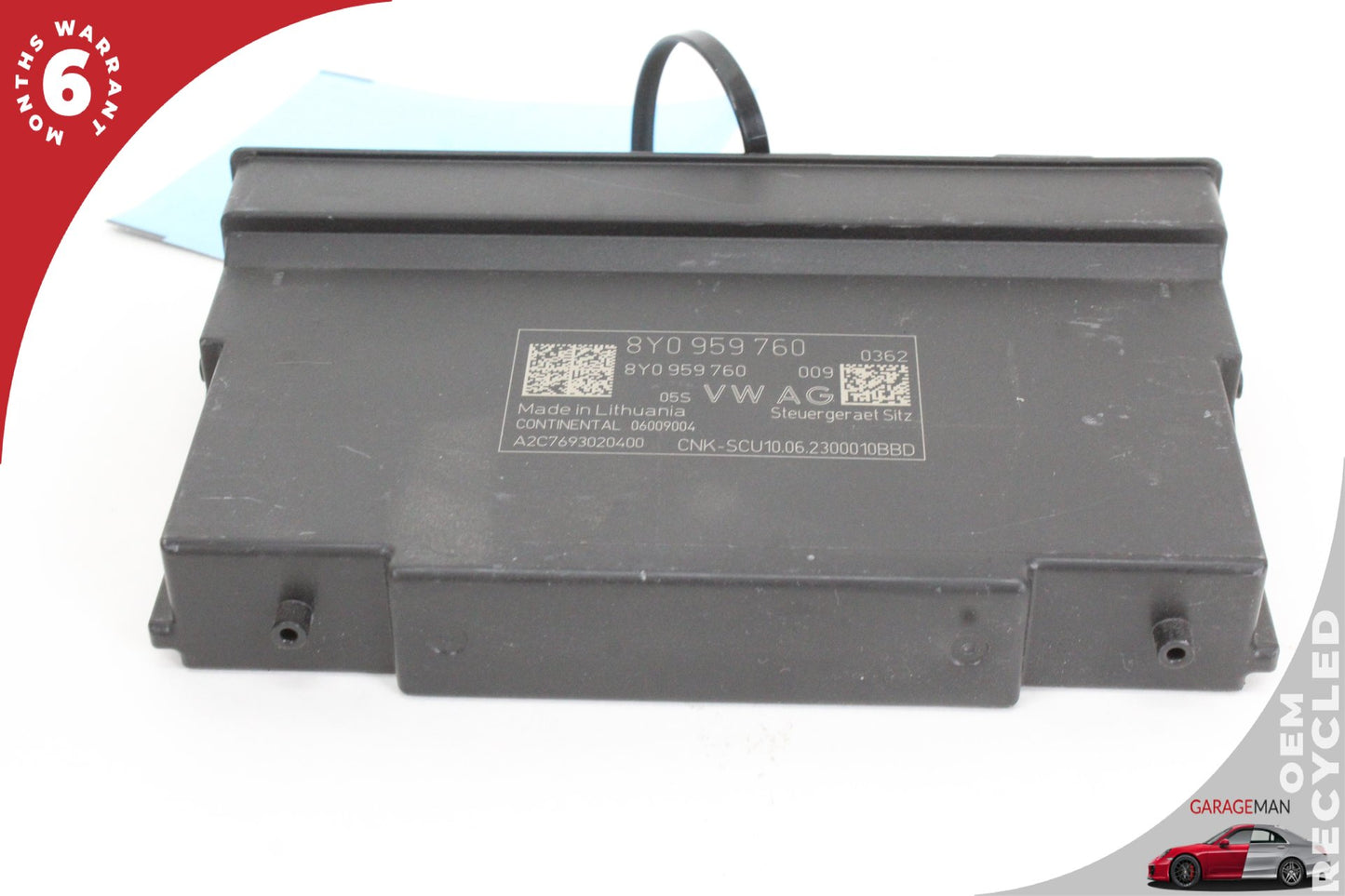 2019-2024 Audi A3 Sedan Front Left Seat Control Memory Switch 8Y0959760 OEM
