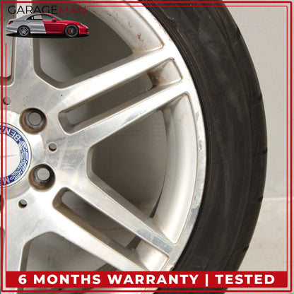 2008-2014 Mercedes W204 Rear Wheel Rim w/ Tire 8.5Jx17H2 ET58 2044014602 OEM