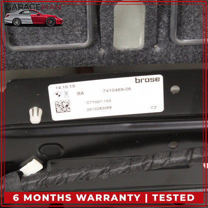 2017-2023 BMW 530e G30 Front Right Side Seat Backrest Frame Rail 7410469 OEM