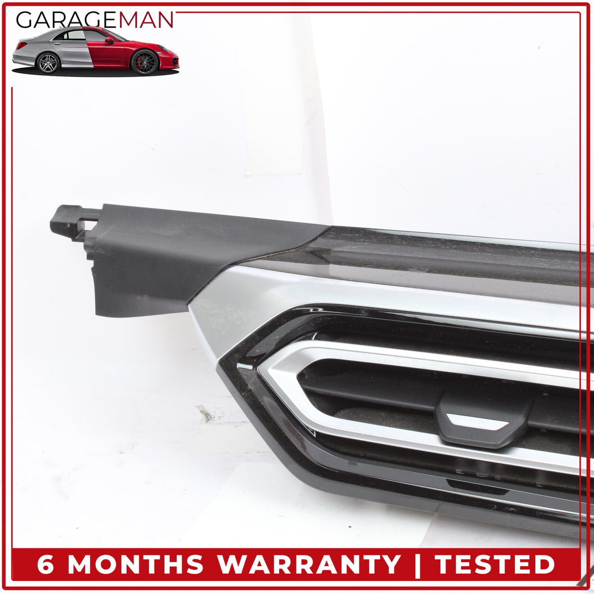 2019-2025 BMW M340i G20 Dash Center & Right Side AC A/C Air Vent Panel Wood OEM