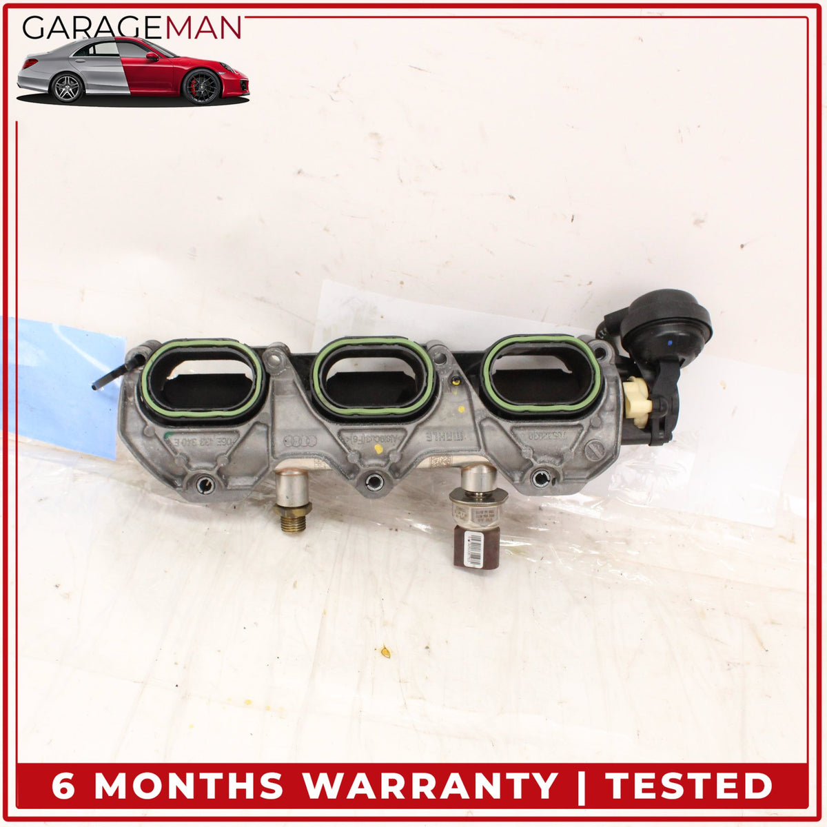2010-2018 Audi A6 A7 3.0L Engine Right Side Lower Intake Manifold 06E133340E OEM