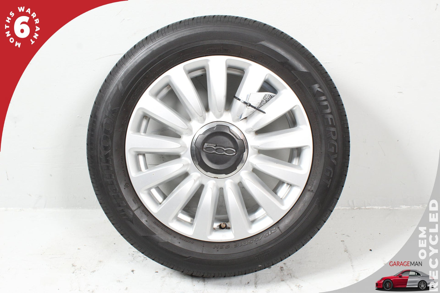 2014-2018 Fiat 500L 13 Spoke Wheel Rim w/ Tire 6.5JX16H2 ET39 735585995 OEM