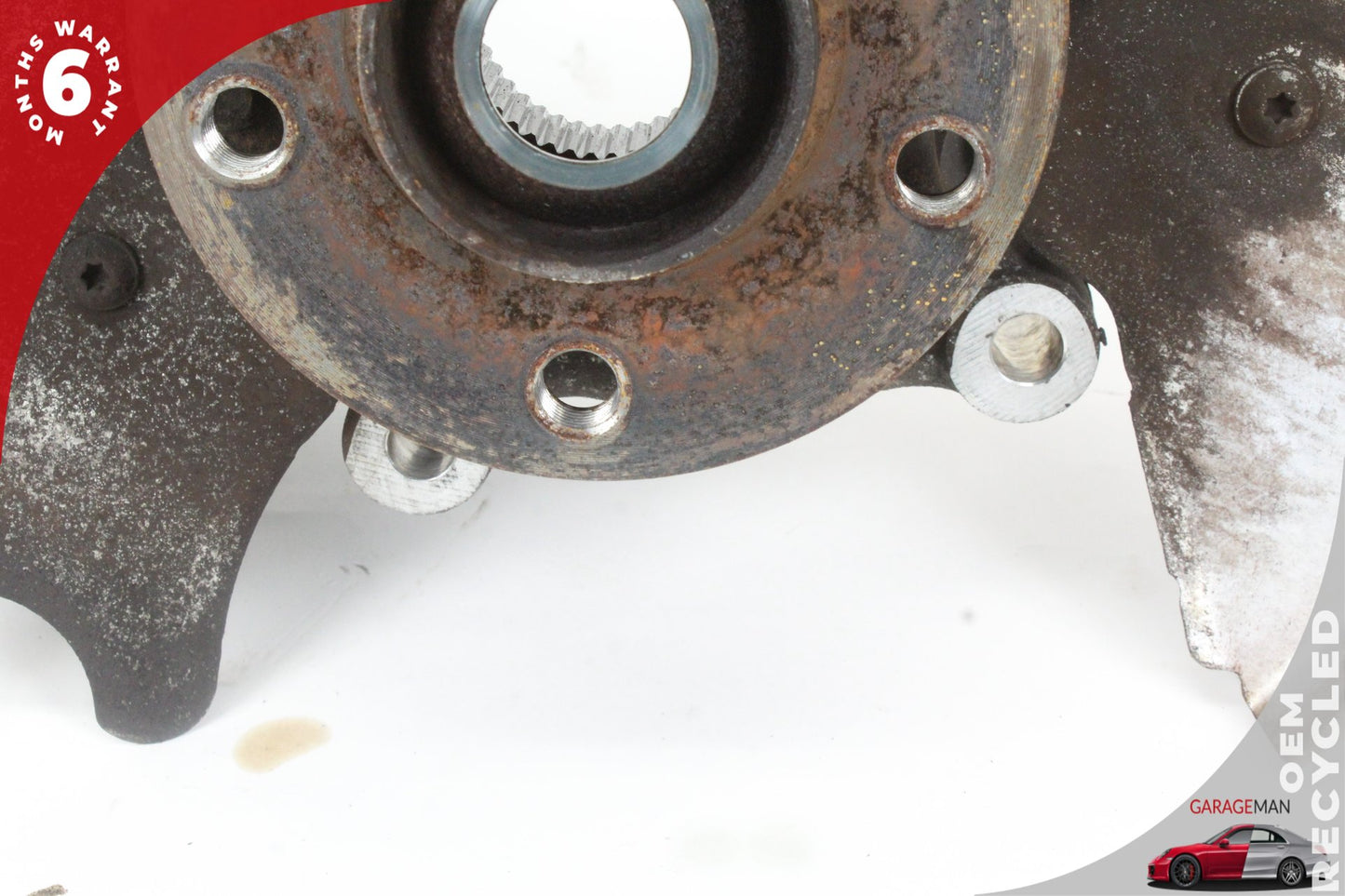 2009-2018 Audi A6 C7 AWD Rear Right Spindle Knuckle Wheel Hub 8K0407613B OEM