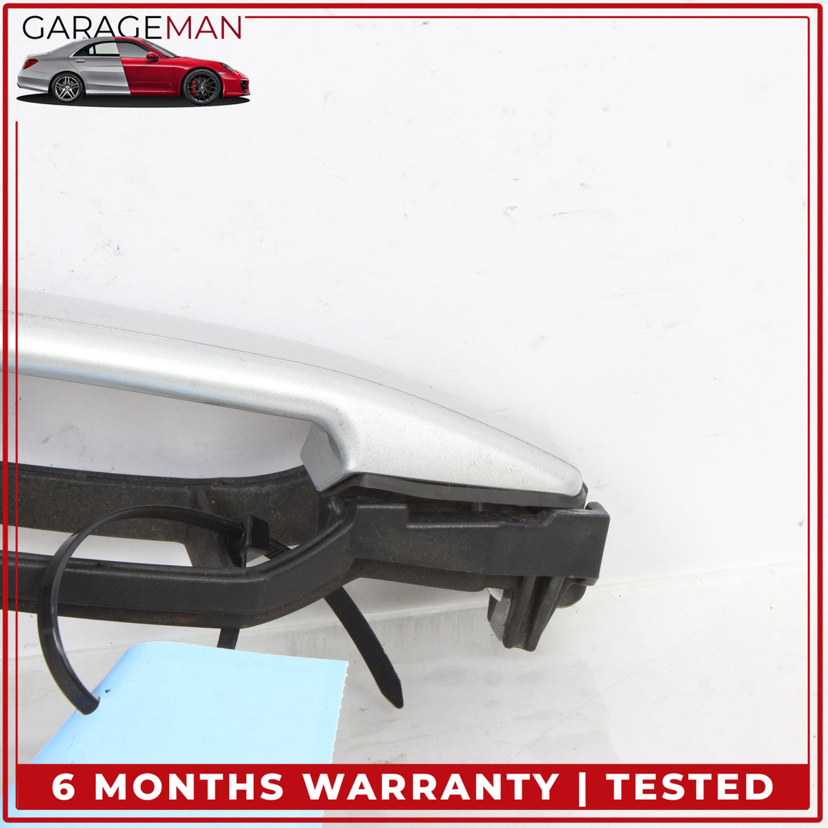 2001-2004 Mercedes R170 SLK320 Left Exterior Door Handle Silver Metallic OEM