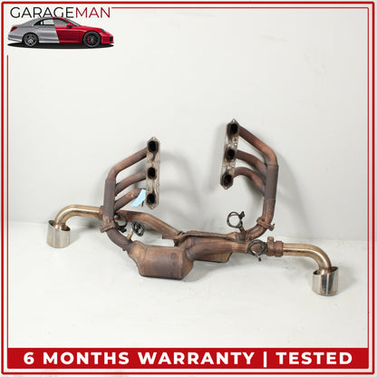 1999-2002 Porsche 911 996 Complete Exhaust (Manifold, Downpipe, Muffler) OEM