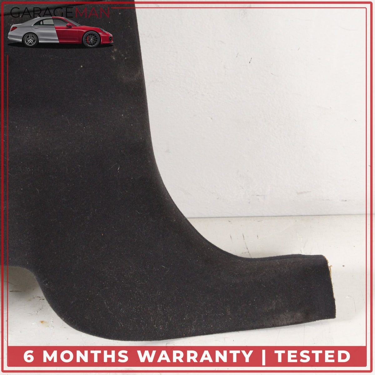 2000-2006 Mercedes W215 CL500 Rear Left Side Door Trim Panel Leather Black OEM