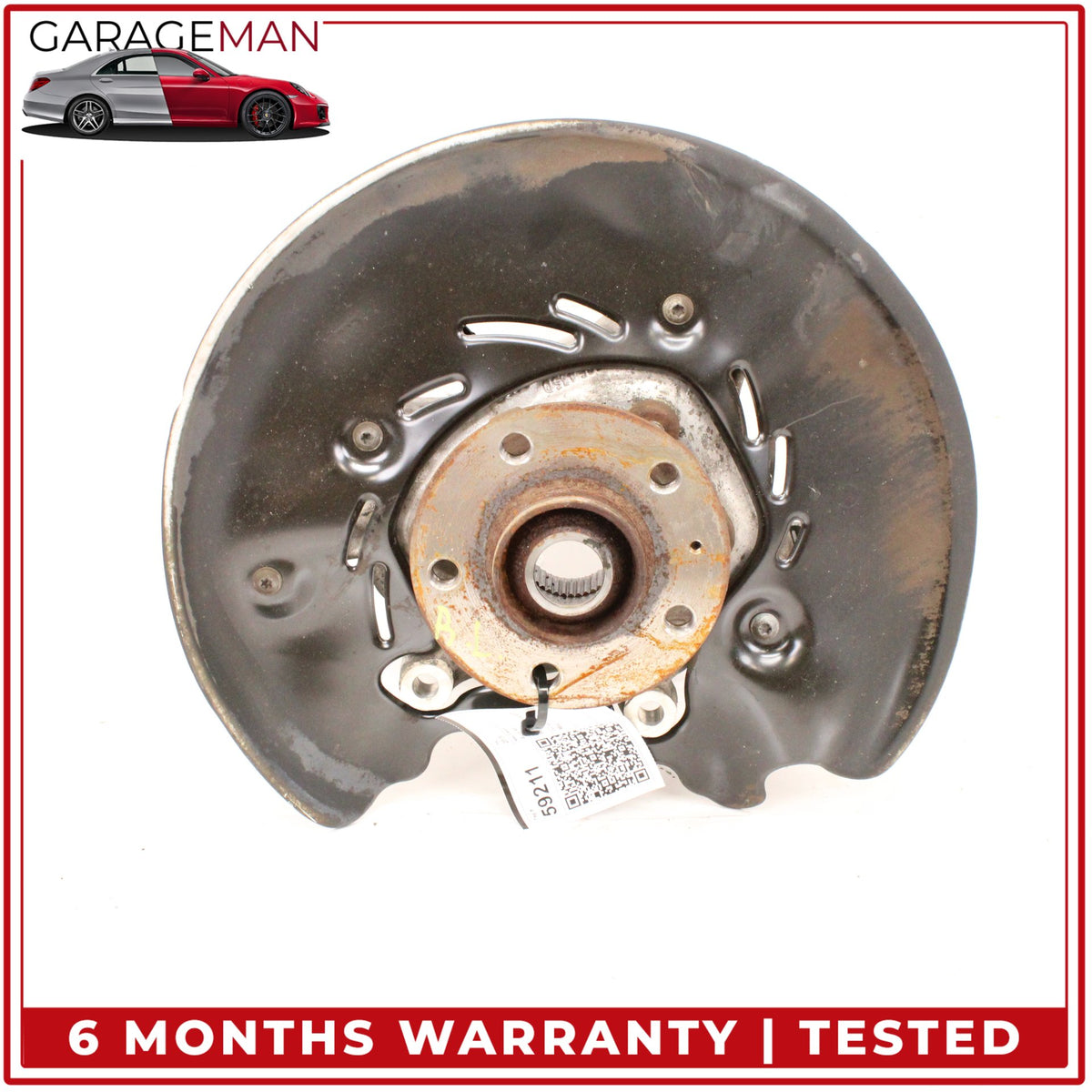 2011-2018 Audi A8 S8 Rear Left Side Spindle Knuckle Wheel Hub 4H0615611H OEM