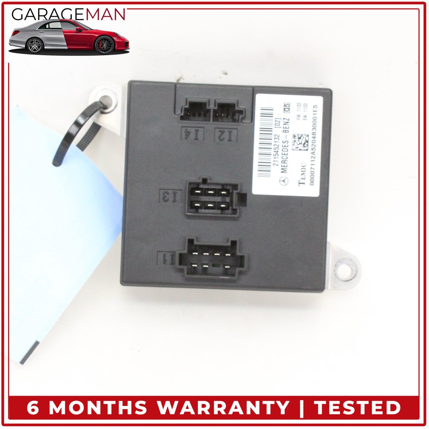 2003-2011 Mercedes-Benz E350 W211 Sedan BCM Body Comfort Control Module Unit 2115452132 OEM