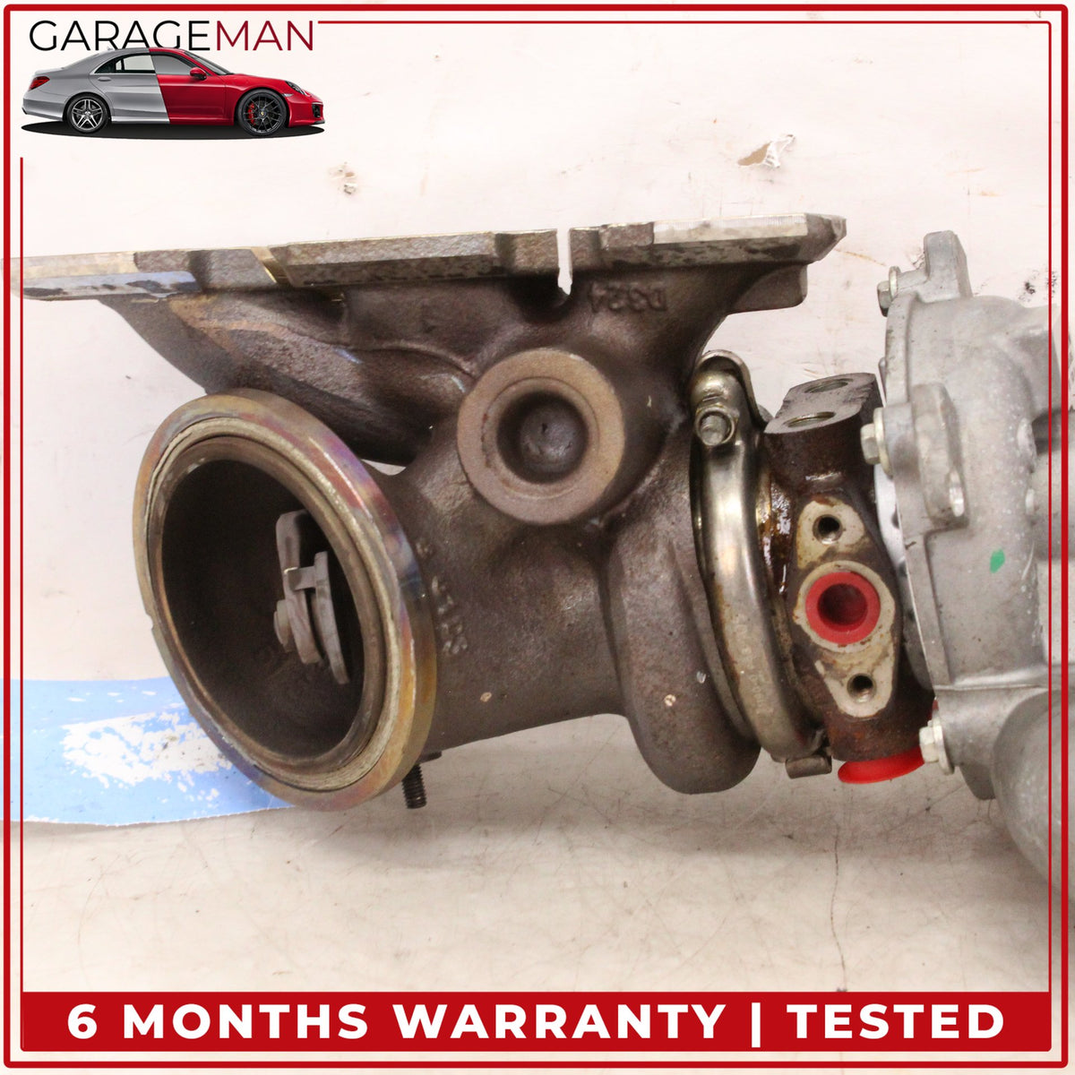 2014-2020 Mercedes C207 E400 Coupe Left Side Engine Turbocharger 27609015800 OEM